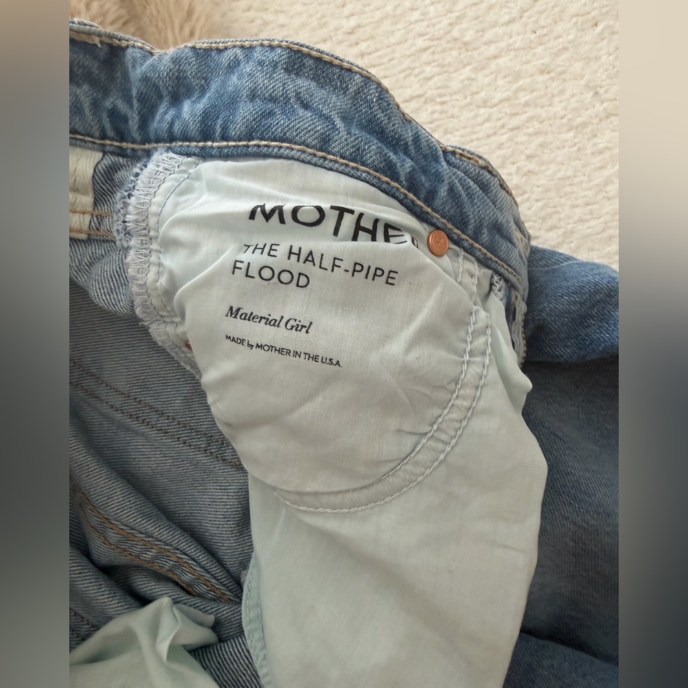 MOTHER The Half - Pipe Flood in Material Girl Size 24 - Picture 7 of 7